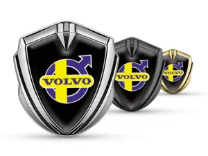 Volvo Emblème Métal Insigne Conception Solide Qualité Exquise